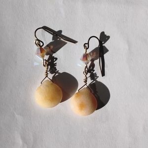 Gemstone earrings